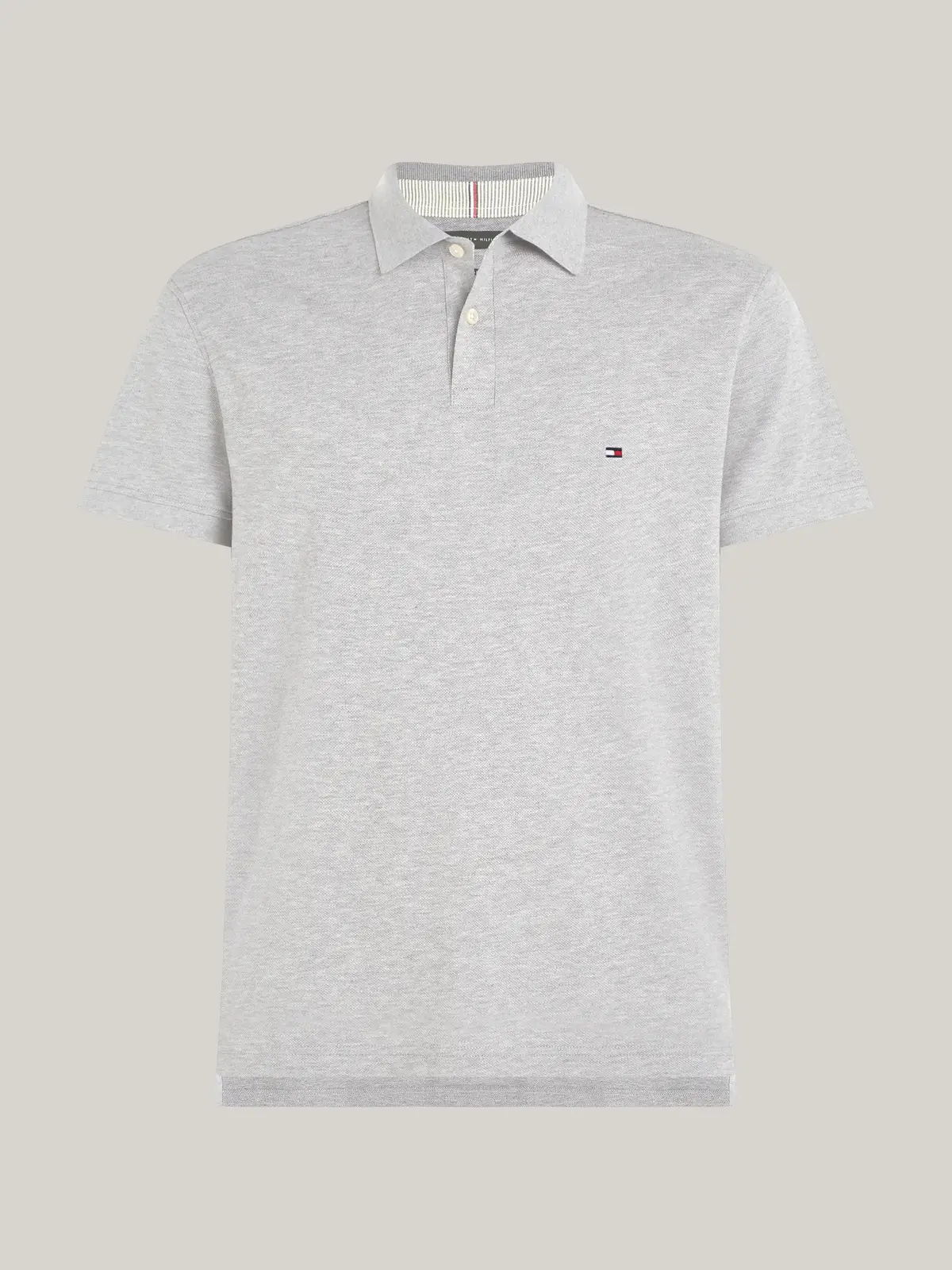Tommy Hilfiger 1985 REGULAR POLO Erkek Gri T-Shirt