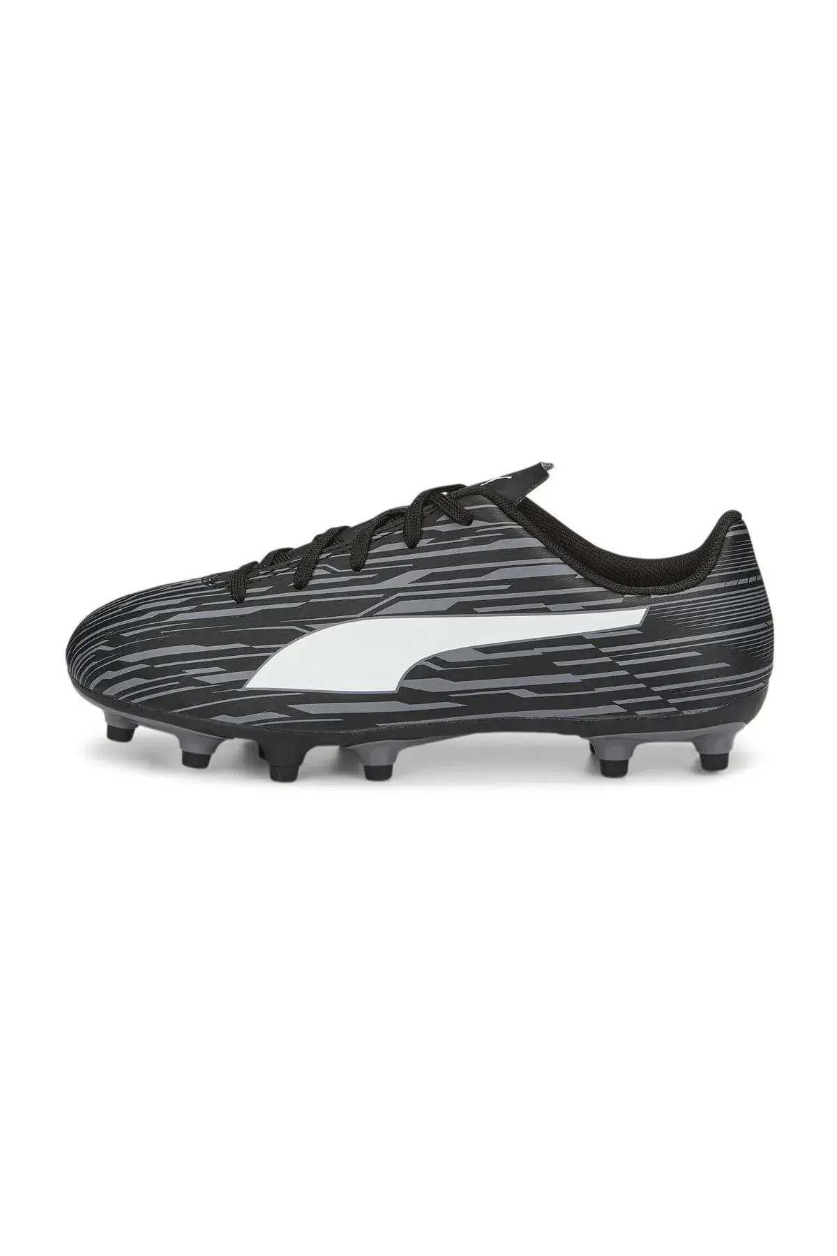Puma Rapido Iıı Fg/Ag Jr Siyah Çocuk Çocuk Krampon