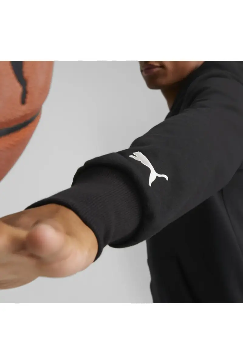 Puma Posterize Hoodie Siyah Erkek Basketbol Hoodie