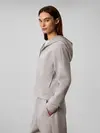 Calvin Klein COTTON SPACER HOODI, P7A Gri Kadın Ceket