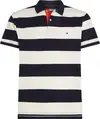 Tommy Hilfiger BLOCKING CONTRAST PL, 0A5 Mavi Erkek T-Shirt & Polo