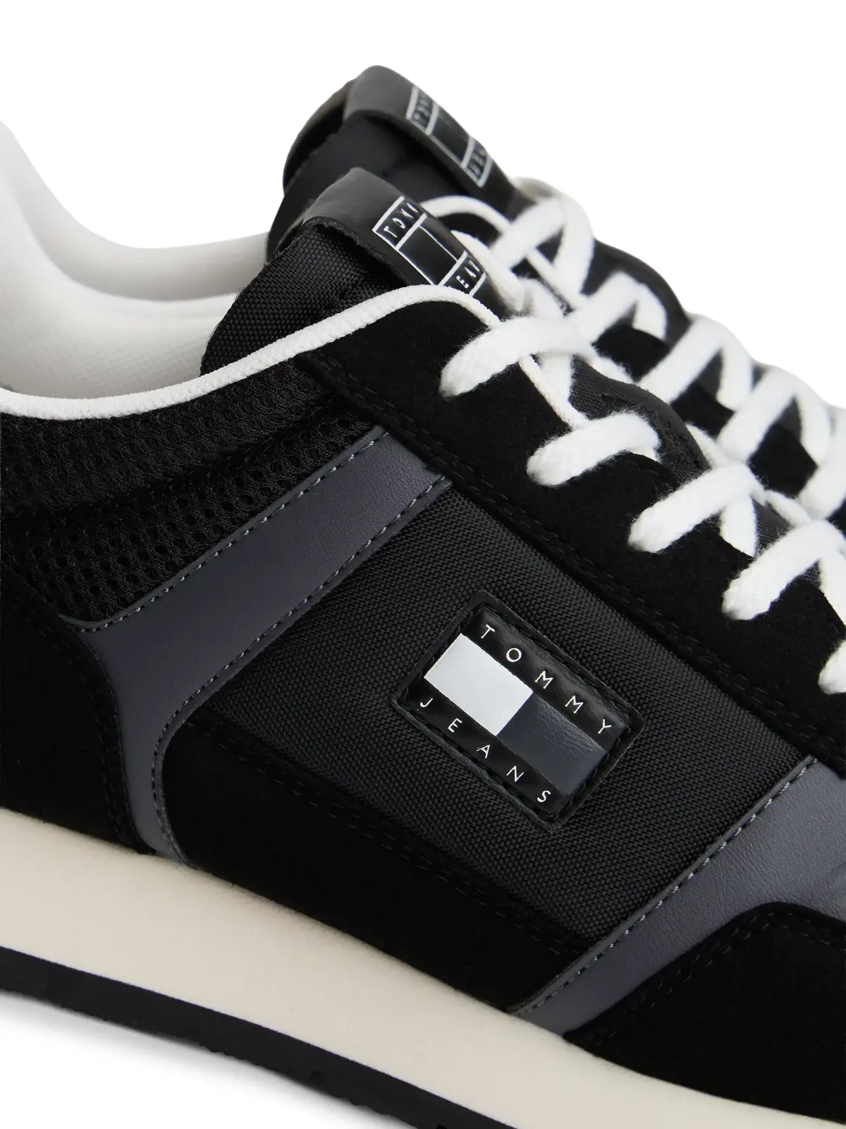Tommy Hilfiger TJM RUNNER CASUAL Siyah Erkek Spor Ayakkabı & Sneaker