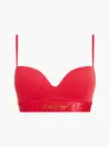 Calvin Klein PUSH UP BRALETTE (WF Kadın Kırmızı Bralet