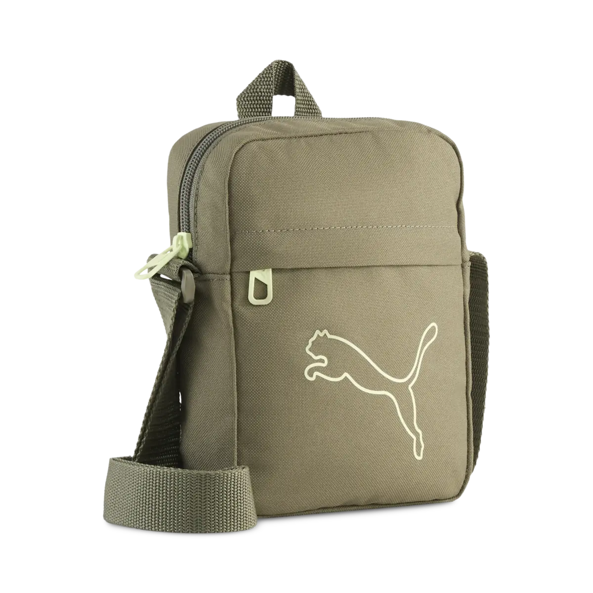 PUMA PLUS Portable Haki Omuz Çantası