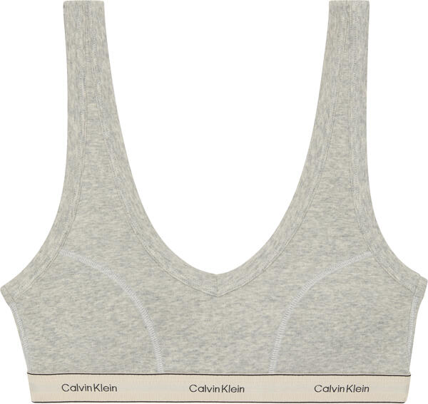 Calvin Klein LIGHTLY LINED TRAINGLE BRALETTE Gri Kadın Bralet