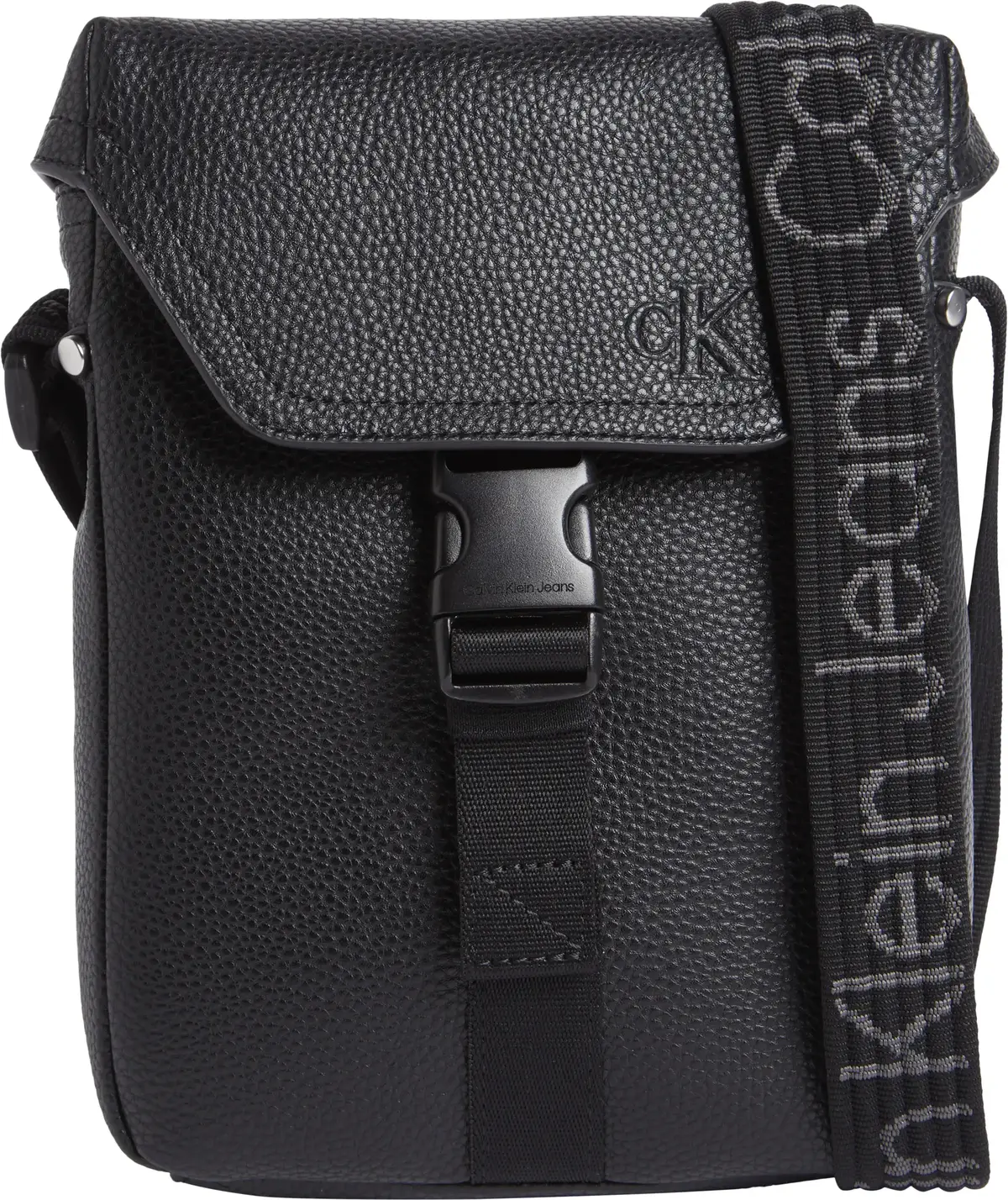 Calvin Klein ULTRALIGHT REPORTER1 Erkek Siyah Omuz Çanta