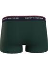 Tommy Hilfiger 3P TRUNK, 0XW Yeşil 3'lü Erkek Boxer