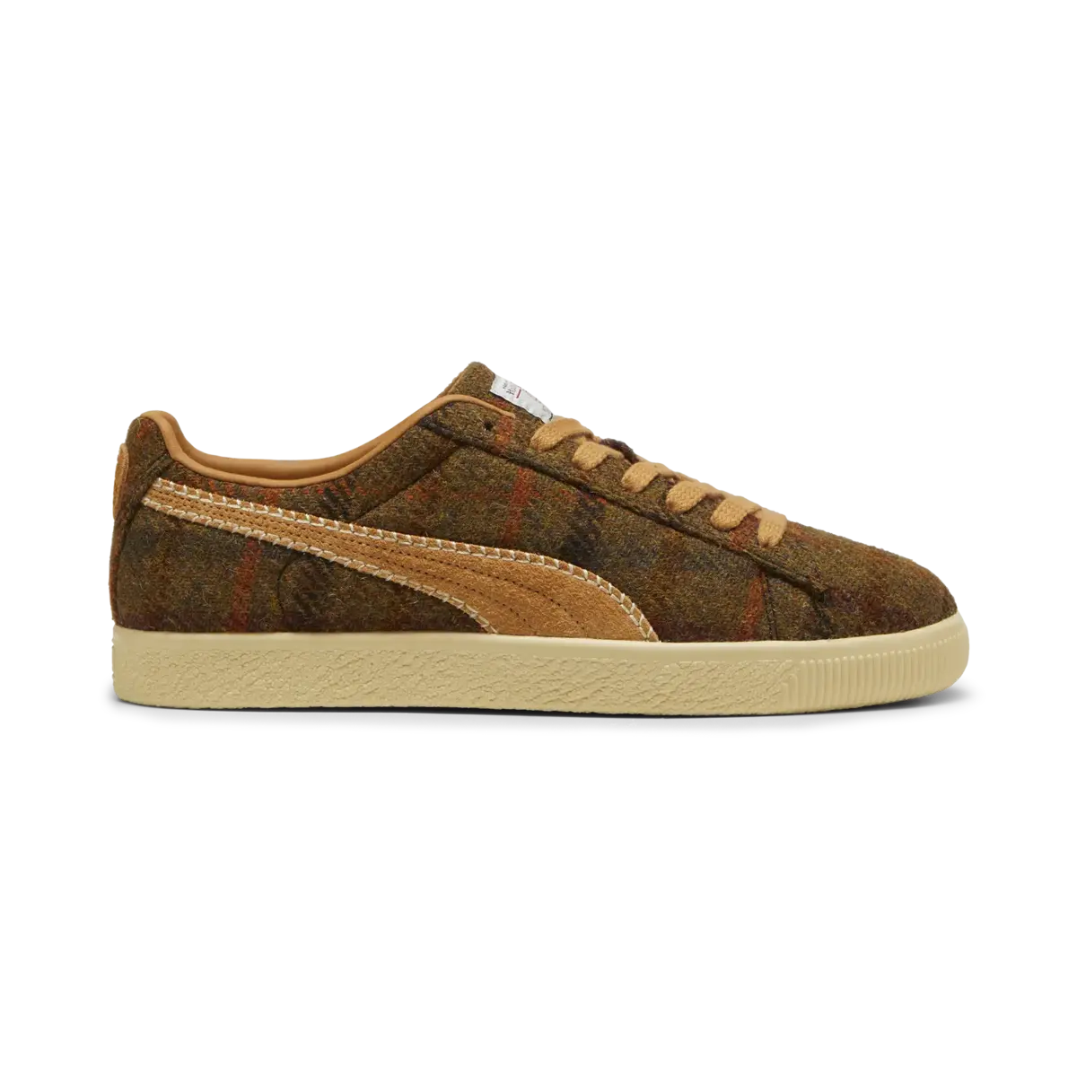 Puma Clyde Harris Tweed Kahverengi Erkek Spor Ayakkabı & Sneaker