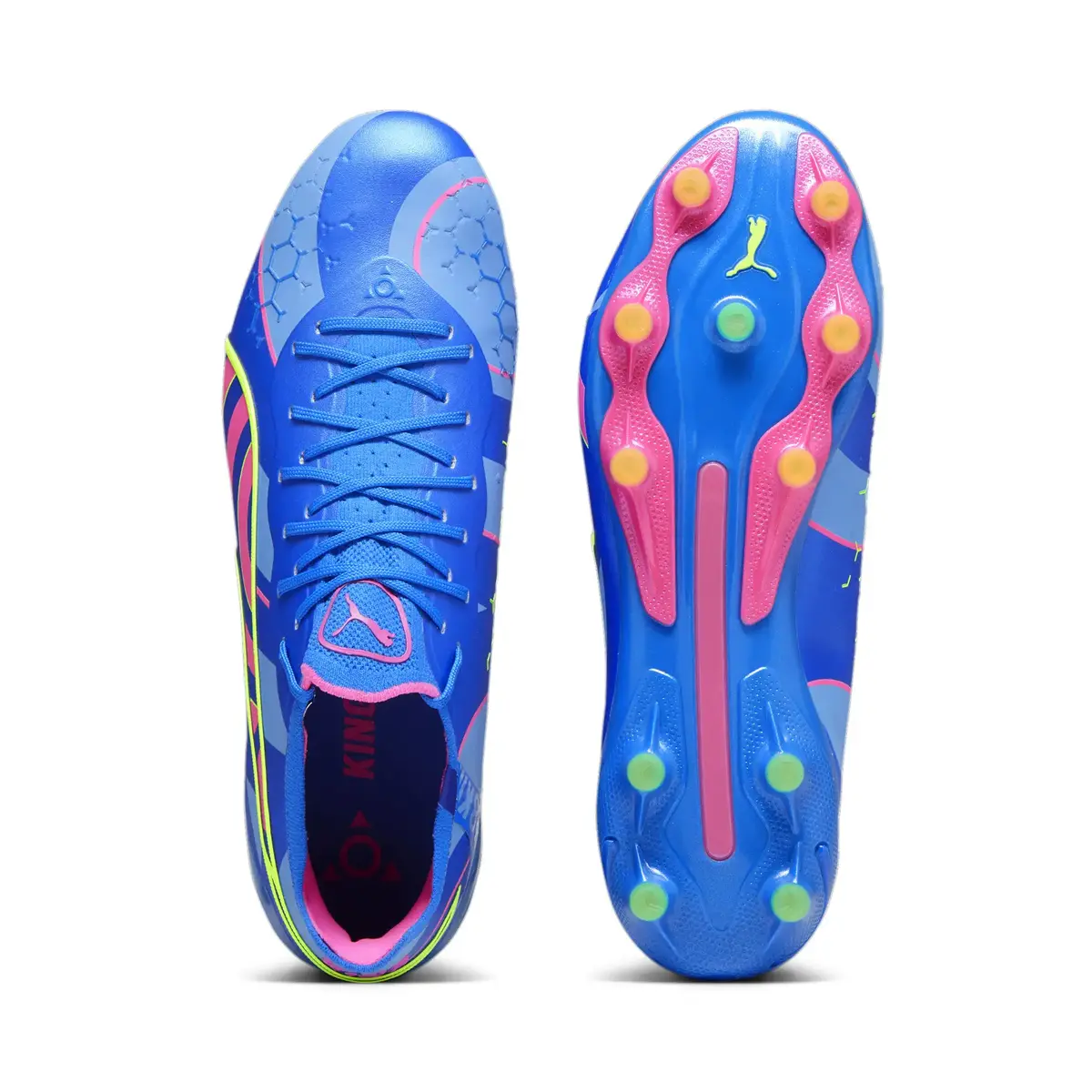 Puma KING ULTIMATE ENERGY FG/AG Mavi Erkek Krampon