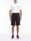 Calvin Klein COMFORT DEBOSSED SHO Erkek Siyah Şort