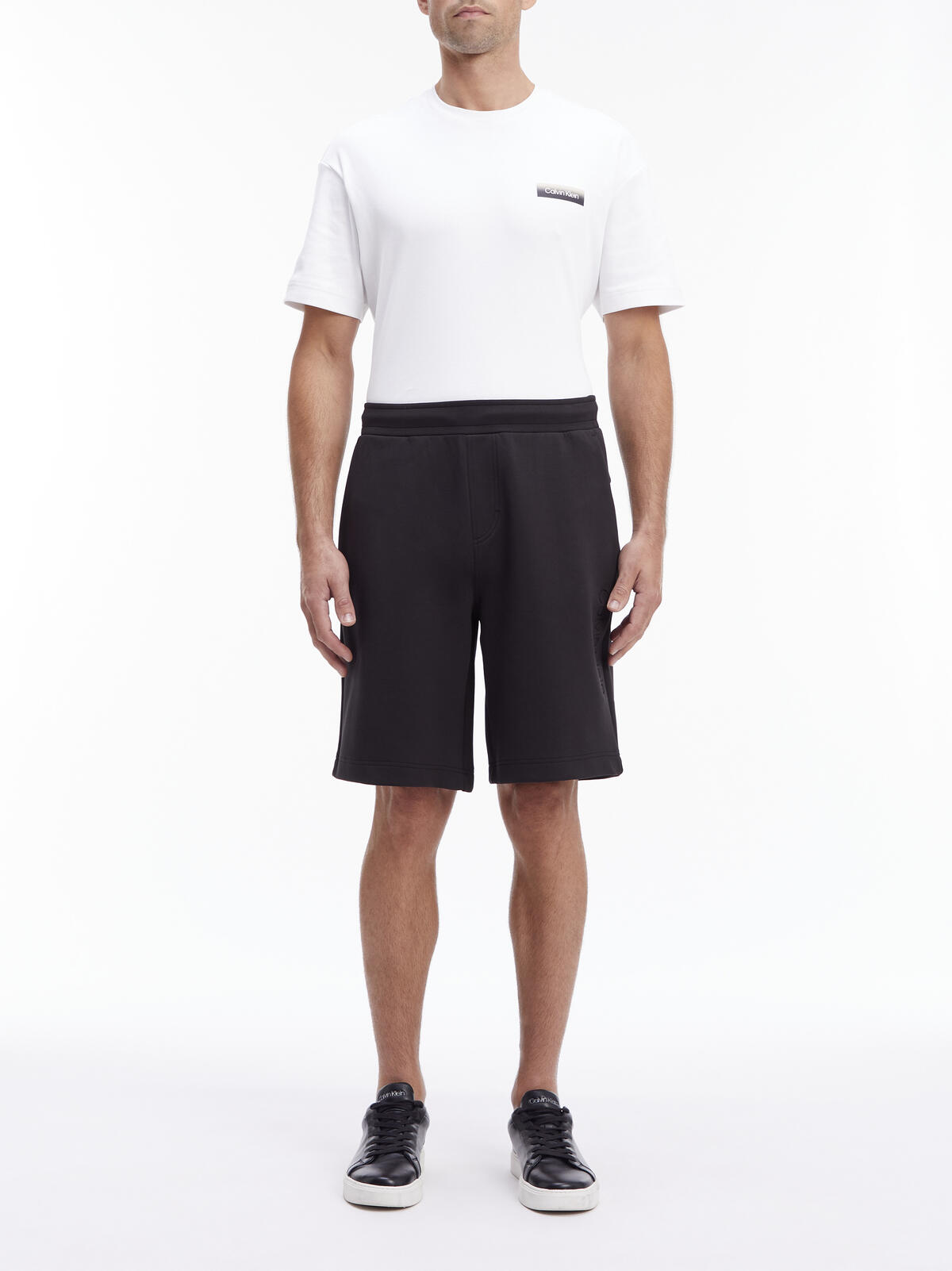 Calvin Klein COMFORT DEBOSSED SHO Erkek Siyah Şort
