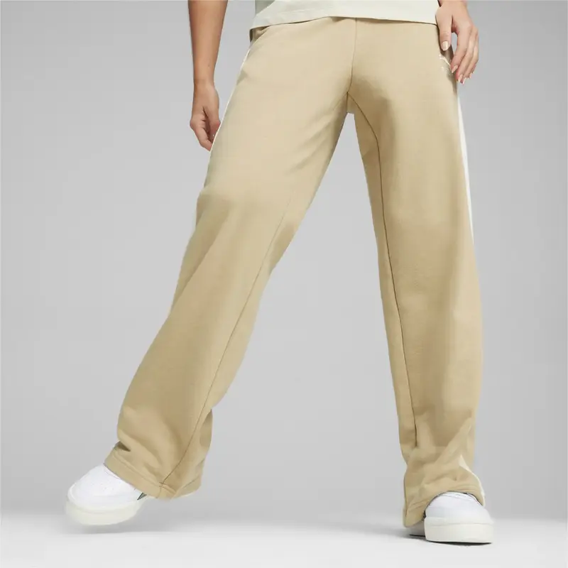 Puma ICONIC T7 Straight leg Track Pants TR Açık Kahve Kadın Eşofman Altı