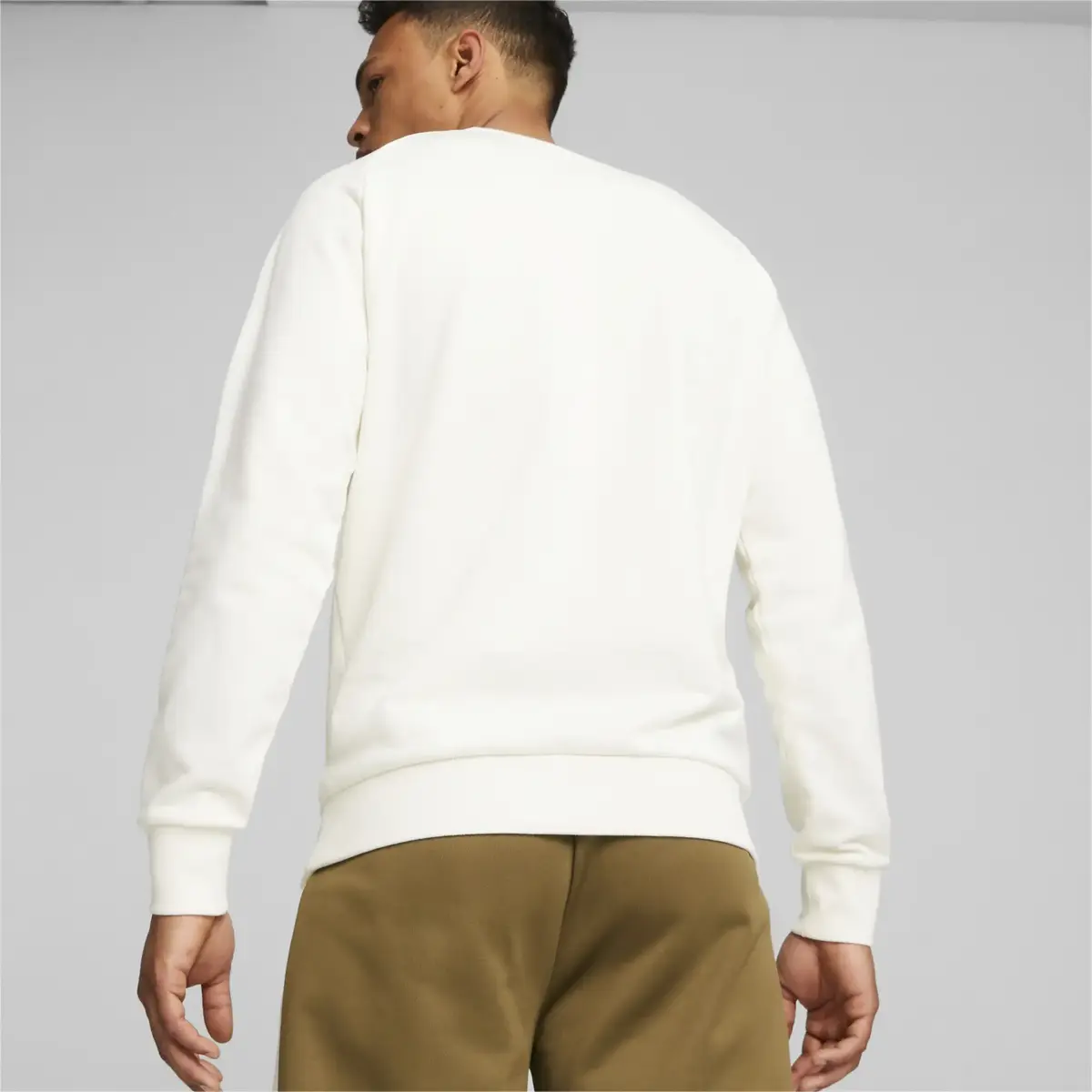 Puma CLASSICS Crew TR Beyaz Erkek Sweatshirt