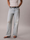 Calvin Klein 90s STRAIGHT DANTE D, SBC Kadın Mavi Jean