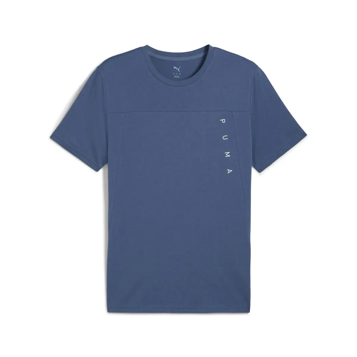 Puma TAD TECH Triblend Tee Mavi Erkek T-Shirt