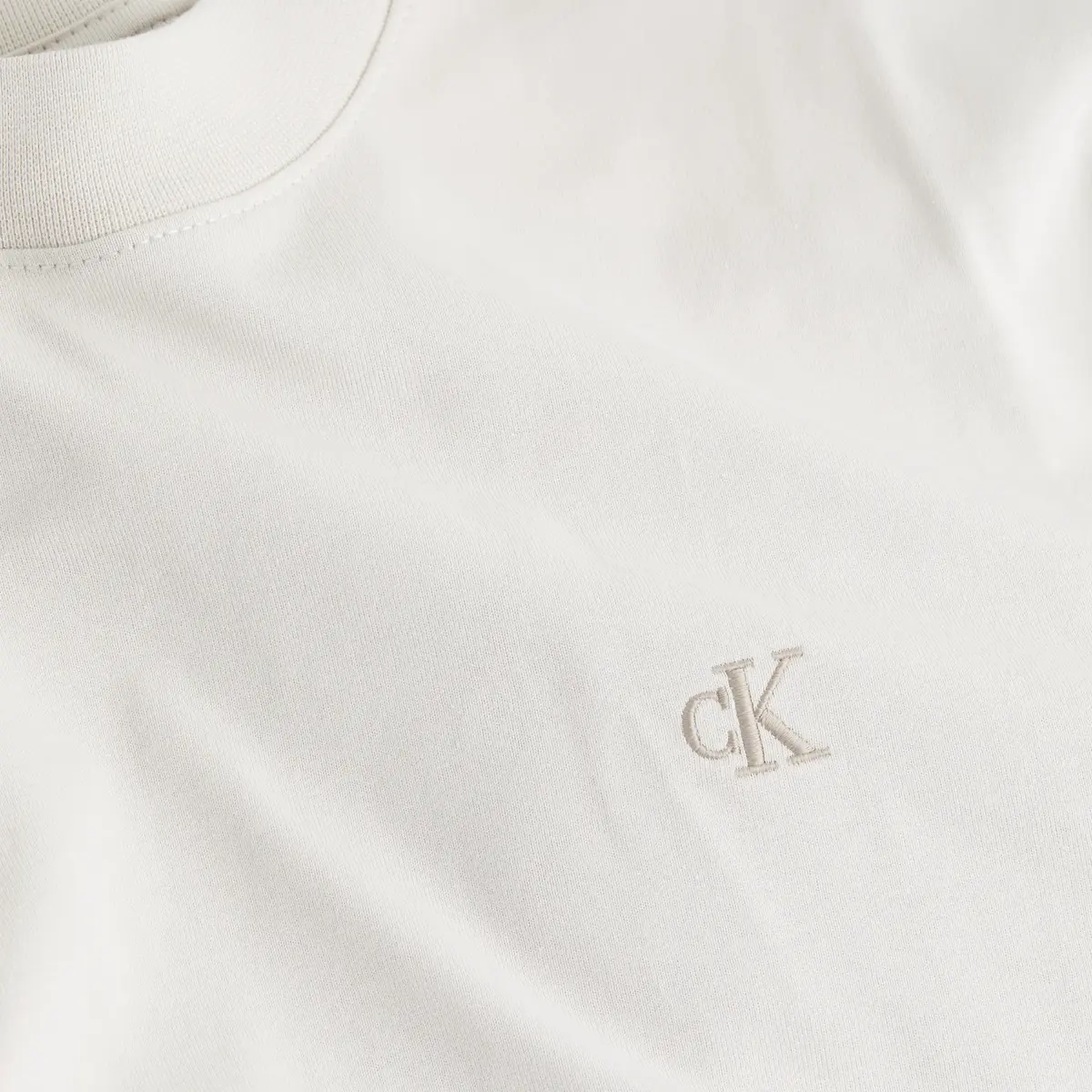 Calvin Klein Bej Erkek T-Shirt & Polo