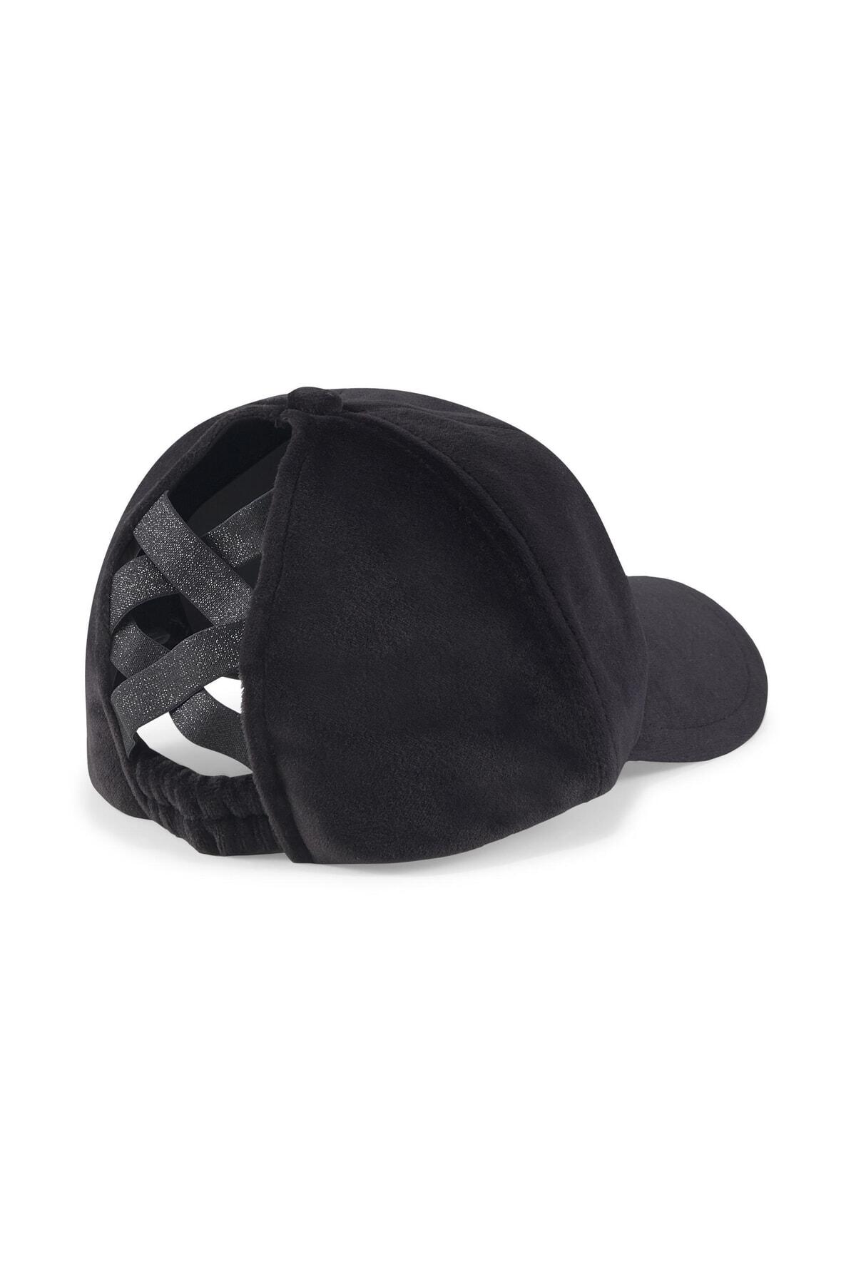 Puma Prıme Ponytail Cap Siyah Kadın Örgü Şapka