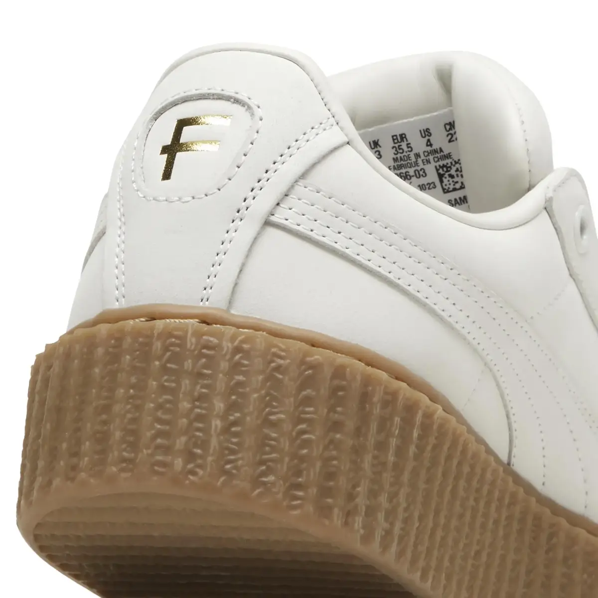 PUMA CREEPER PHATTY NUBUCK JR Krem Kadın Günlük Spor Ayakkabı