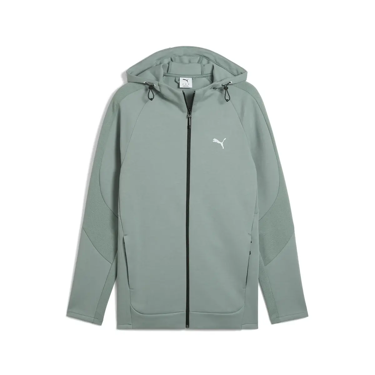 PUMA EVOSTRIPE Full-Zip Hoodie Yeşil Erkek Fermuarlı Ceket
