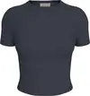 Calvin Klein MILANO SHORT SLEEVE, CGE Gri Kadın T-Shirt & Polo