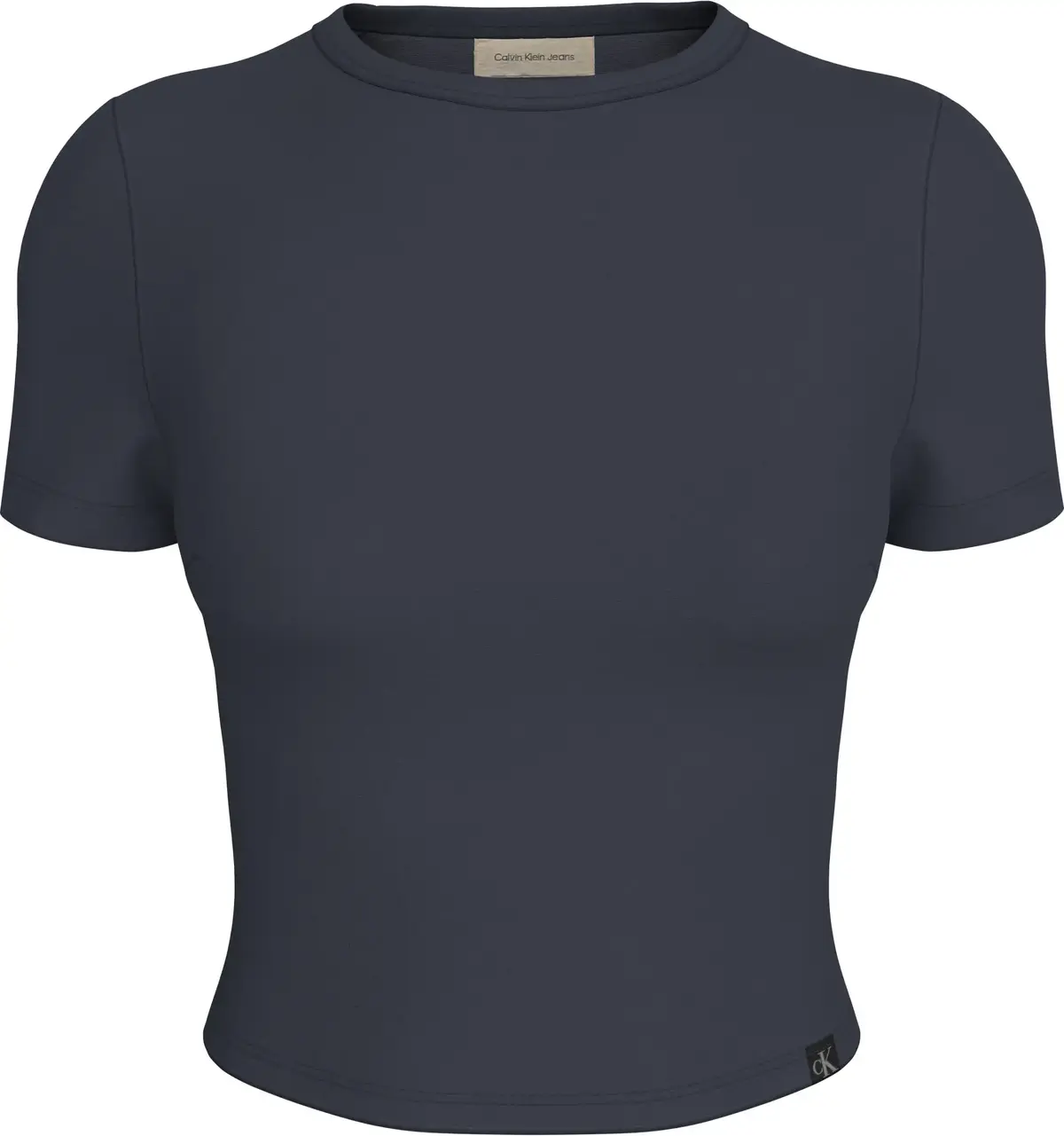 Calvin Klein MILANO SHORT SLEEVE, CGE Gri Kadın T-Shirt & Polo