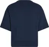 Tommy Hilfiger LOGO C-NECK CROPPED, C1G Lacivert Kadın T-Shirt & Polo