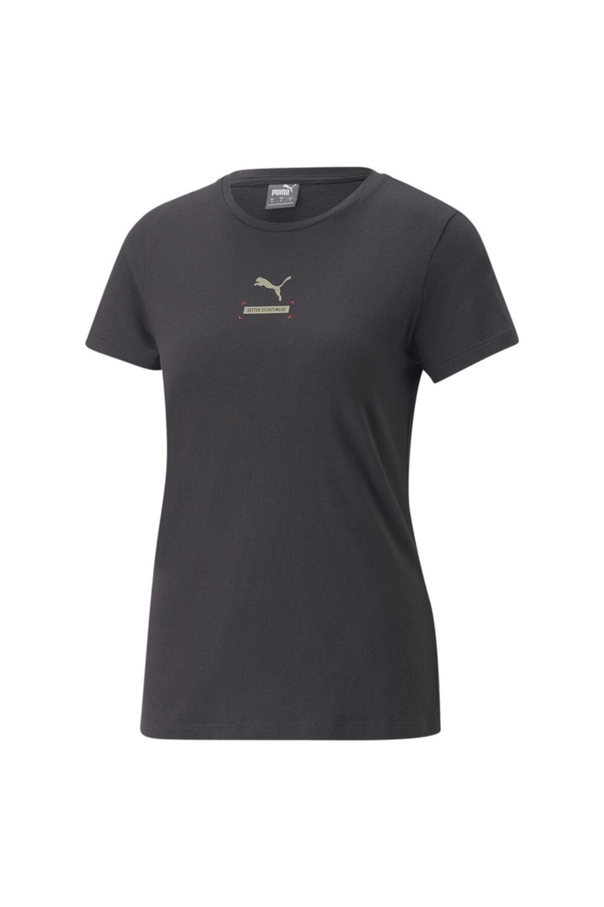 Puma Better Tee Phantom Siyah Kadın T-Shirt