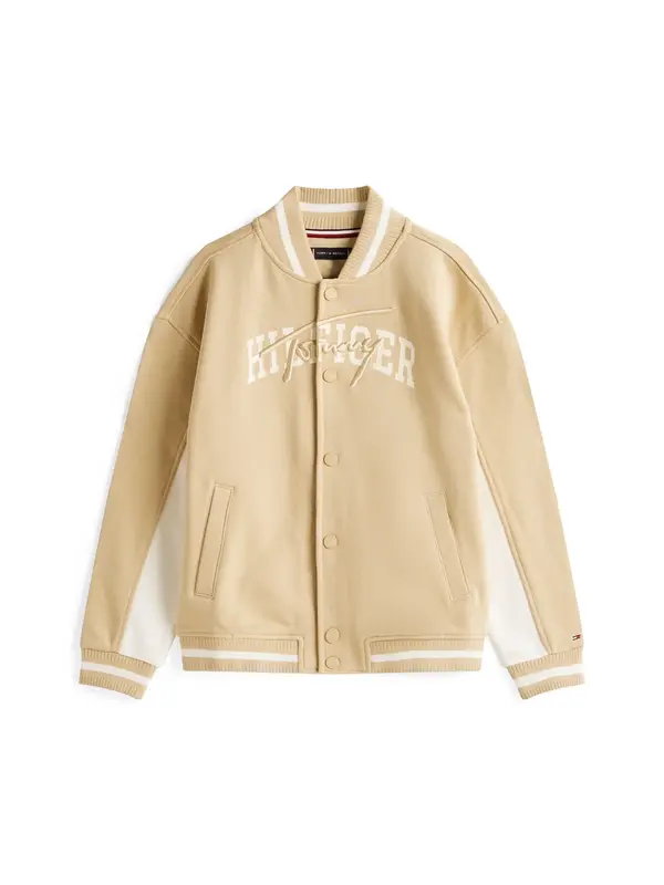 Tommy Hilfiger TH MIXED GRAPHIC BOM, AB9 Bej Erkek Çocuk Ceket