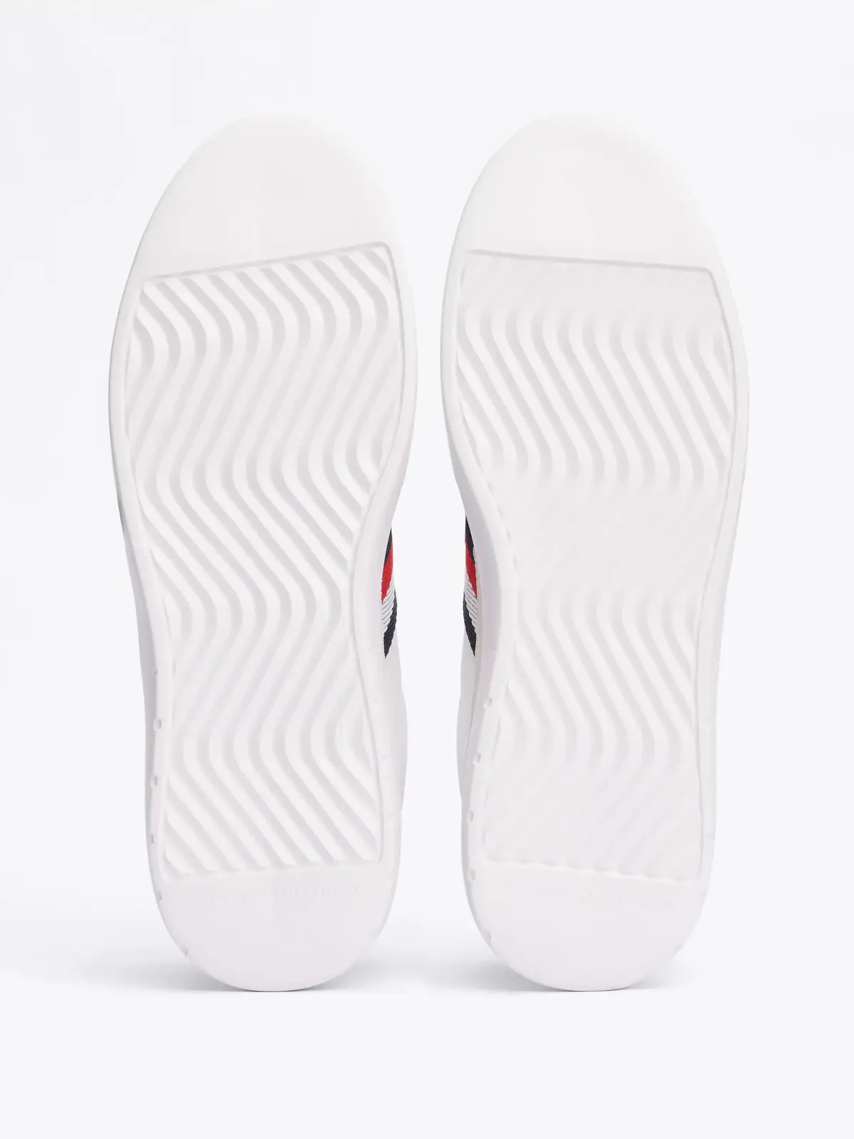 Tommy Hilfiger LIGHT CUPSOLE LTH MI, 0K6 Beyaz Erkek Spor Ayakkabı & Sneaker