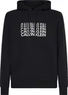 Calvin Klein PW - Hoodie Erkek Siyah Hoodie