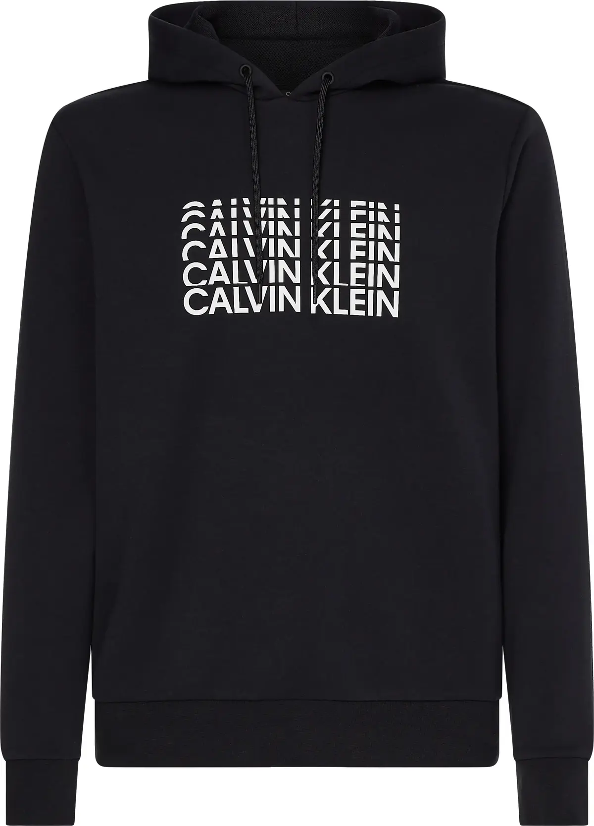 Calvin Klein PW - Hoodie Erkek Siyah Hoodie