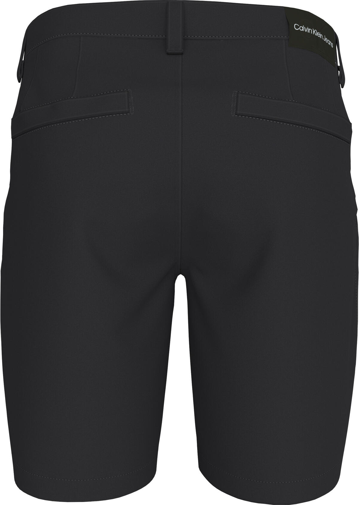 Calvin Klein SLIM CHINO SHORT Erkek Siyah Şort