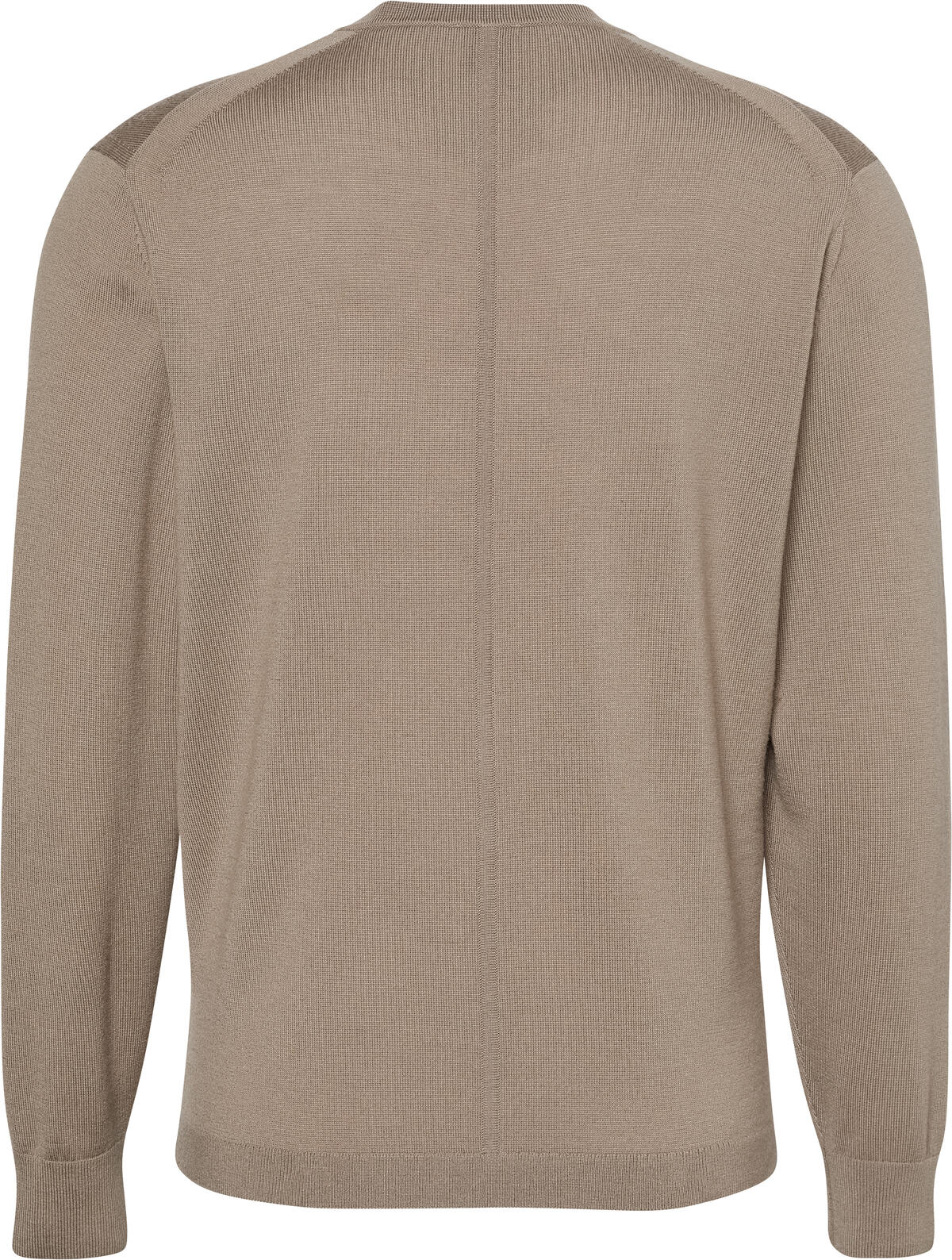 Calvin Klein LS 100% MERINO CREW 14GG Kahverengi Erkek Sweatshirt Calvin Klein LS 100% MERINO CREW 14GG Kahverengi Erkek Sweatshirt
