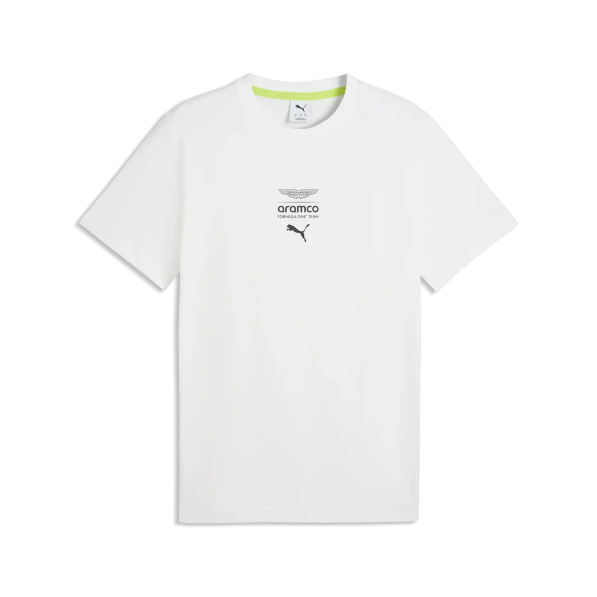 Puma AMF1 Essential Logo Tee 1 Beyaz Erkek T-Shirt
