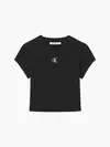 Calvin Klein Siyah Kadın T-Shirt & Polo
