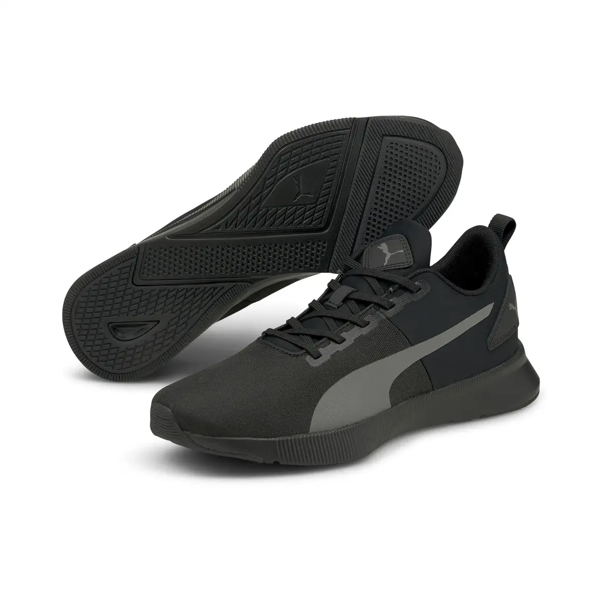 Puma FLYER Runner Mesh Erkek Siyah Yürüyüş Ayakkabısı