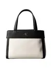 Calvin Klein CK CANVAS MINI TOTE Siyah Küçük Boy Tote Çanta