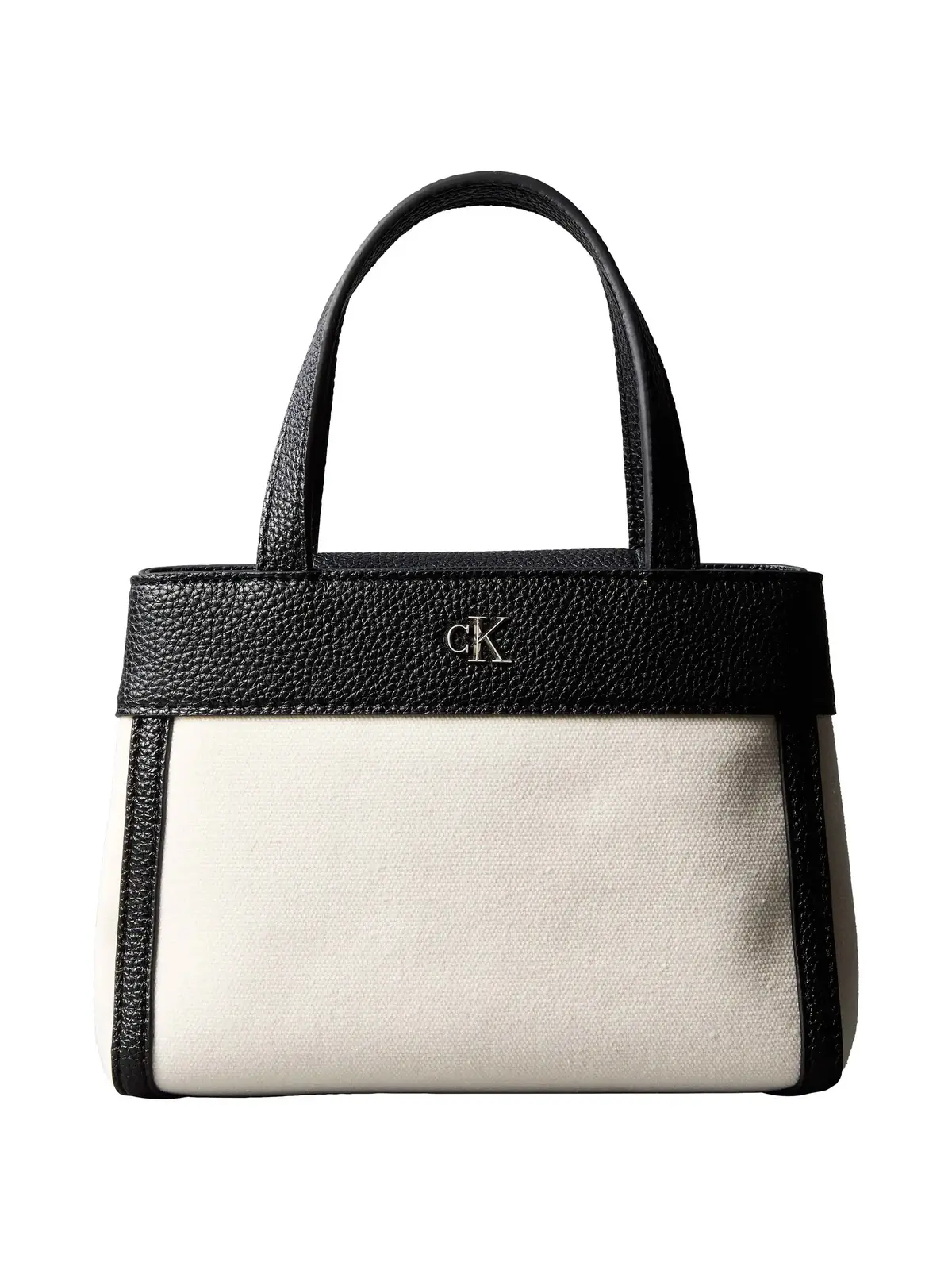 Calvin Klein CK CANVAS MINI TOTE Siyah Küçük Boy Tote Çanta