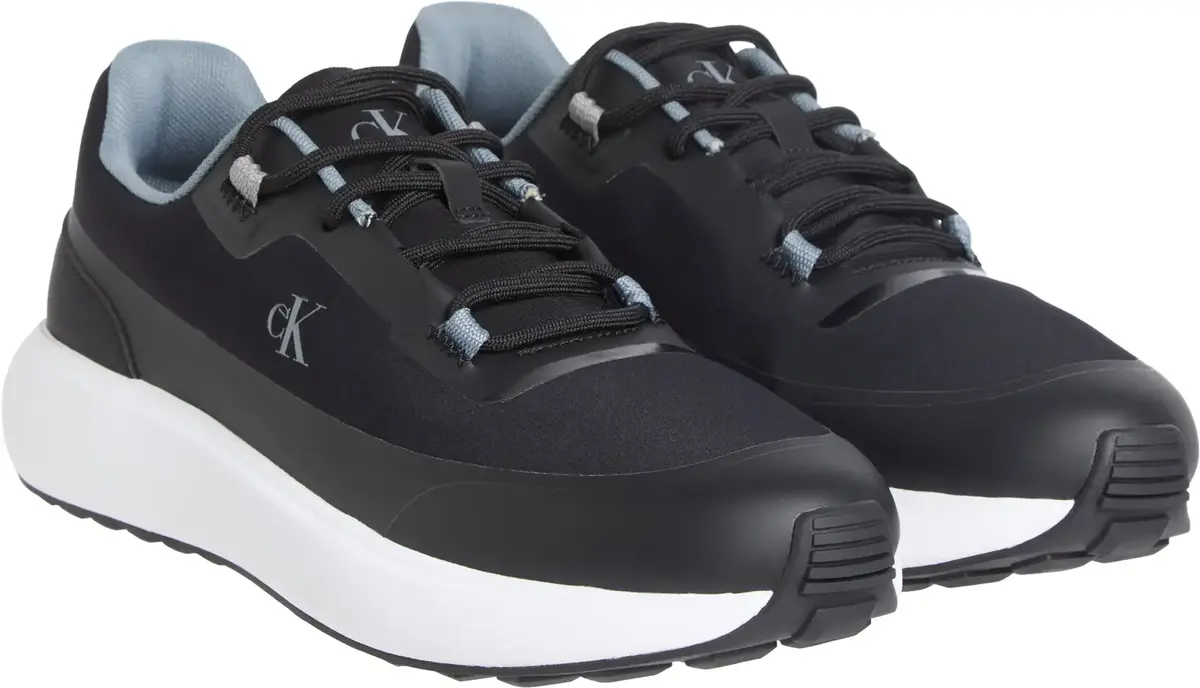 Calvin Klein ATHLEISURE RUNNER TE, 00Z Siyah Erkek Spor Ayakkabı & Sneaker