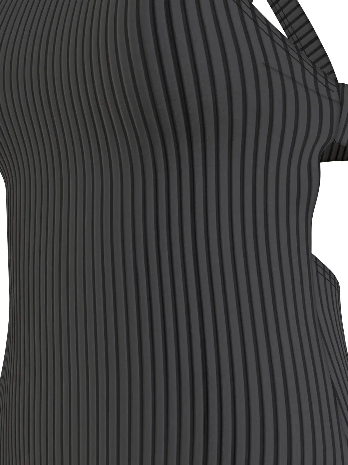 Calvin Klein ONE PIECE HIGH NECK- Kadın Siyah Mayo
