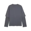 PUMA SELECT Essentials Longsleeve Gri Erkek Sweatshirt