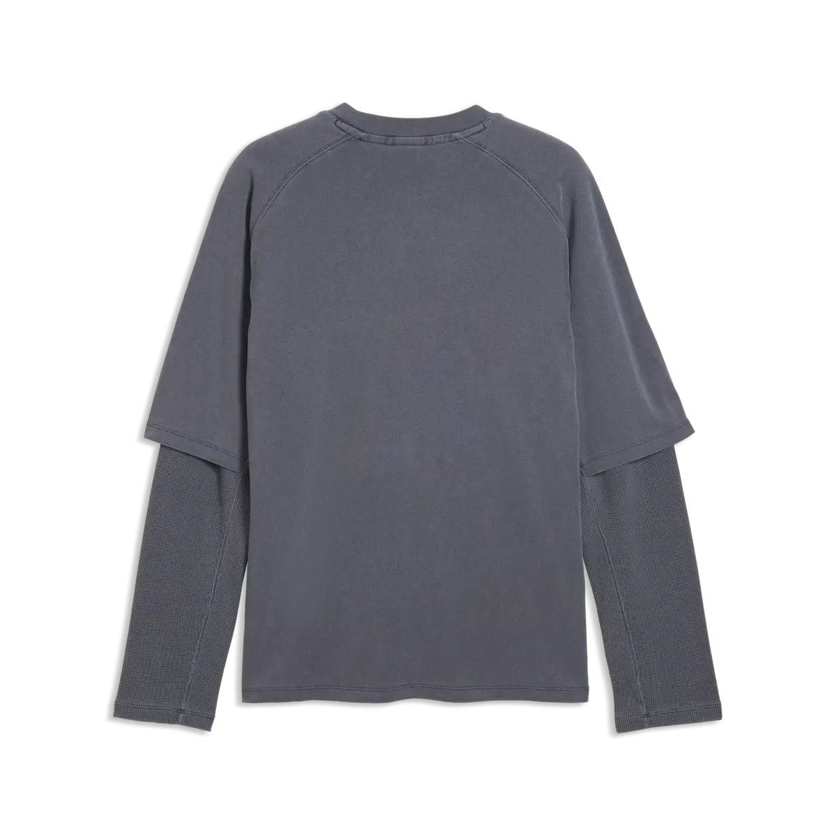 PUMA SELECT Essentials Longsleeve Gri Erkek Sweatshirt