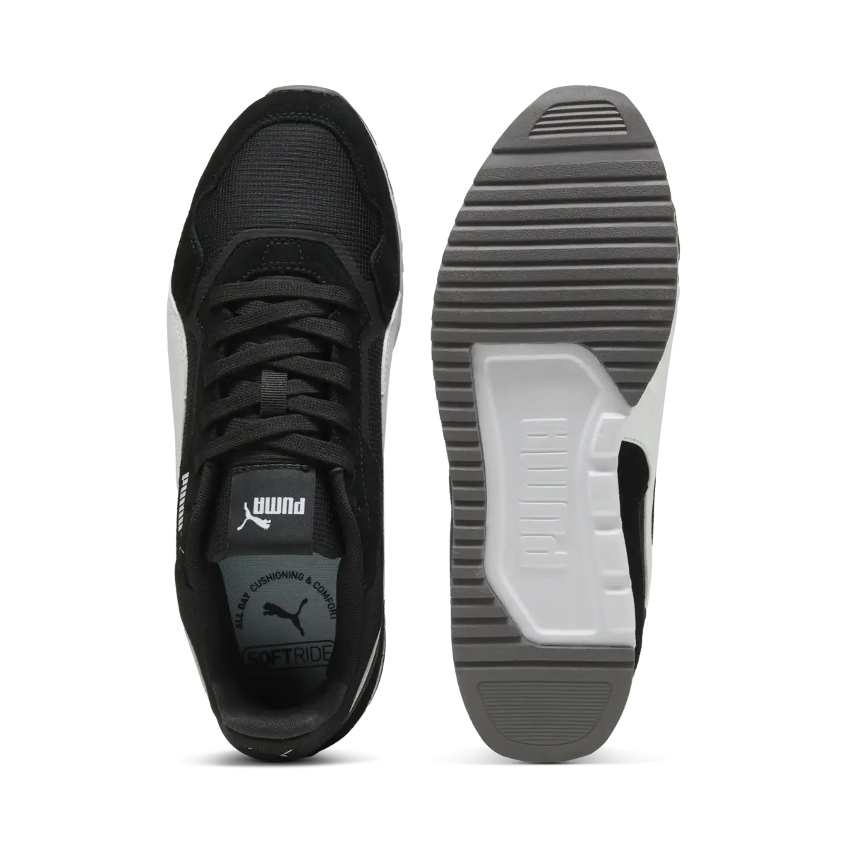 Puma SOFTRIDE ST MILER Siyah Erkek Spor Ayakkabı