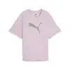 Puma EVOSTRIPE Graphic Tee Lila Kadın T-Shirt