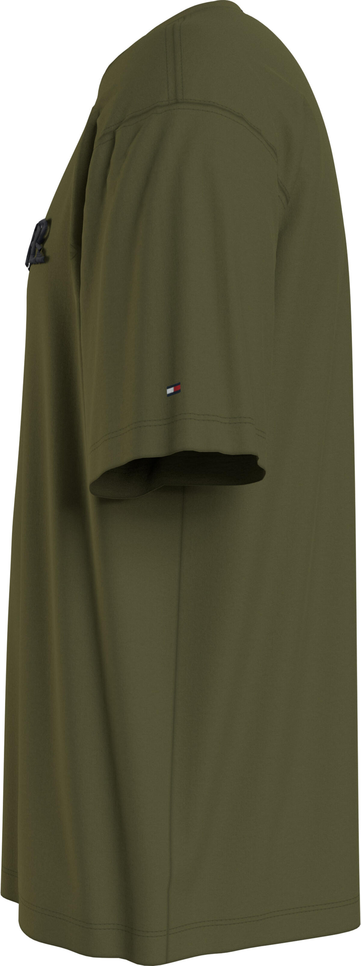 Tommy Hilfiger MONOTYPE EMBRO ARCHI Erkek Yeşil T-Shirt