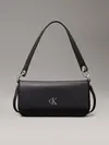 Calvin Klein MINIMAL MONOGRAM SHO Siyah Kadın Omuz Çantası