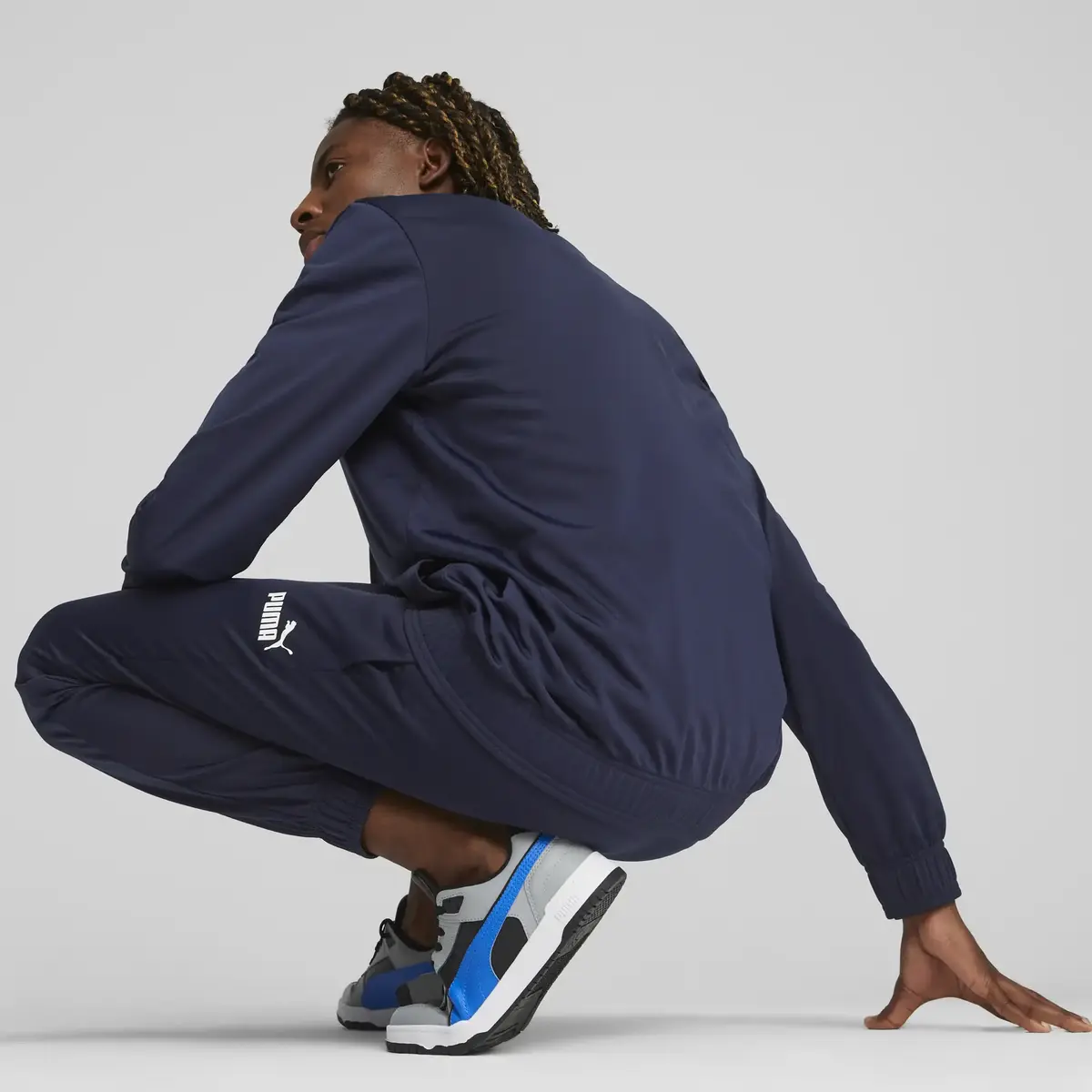 Puma Poly Suit Lacivert Erkek Eşofman Takımı