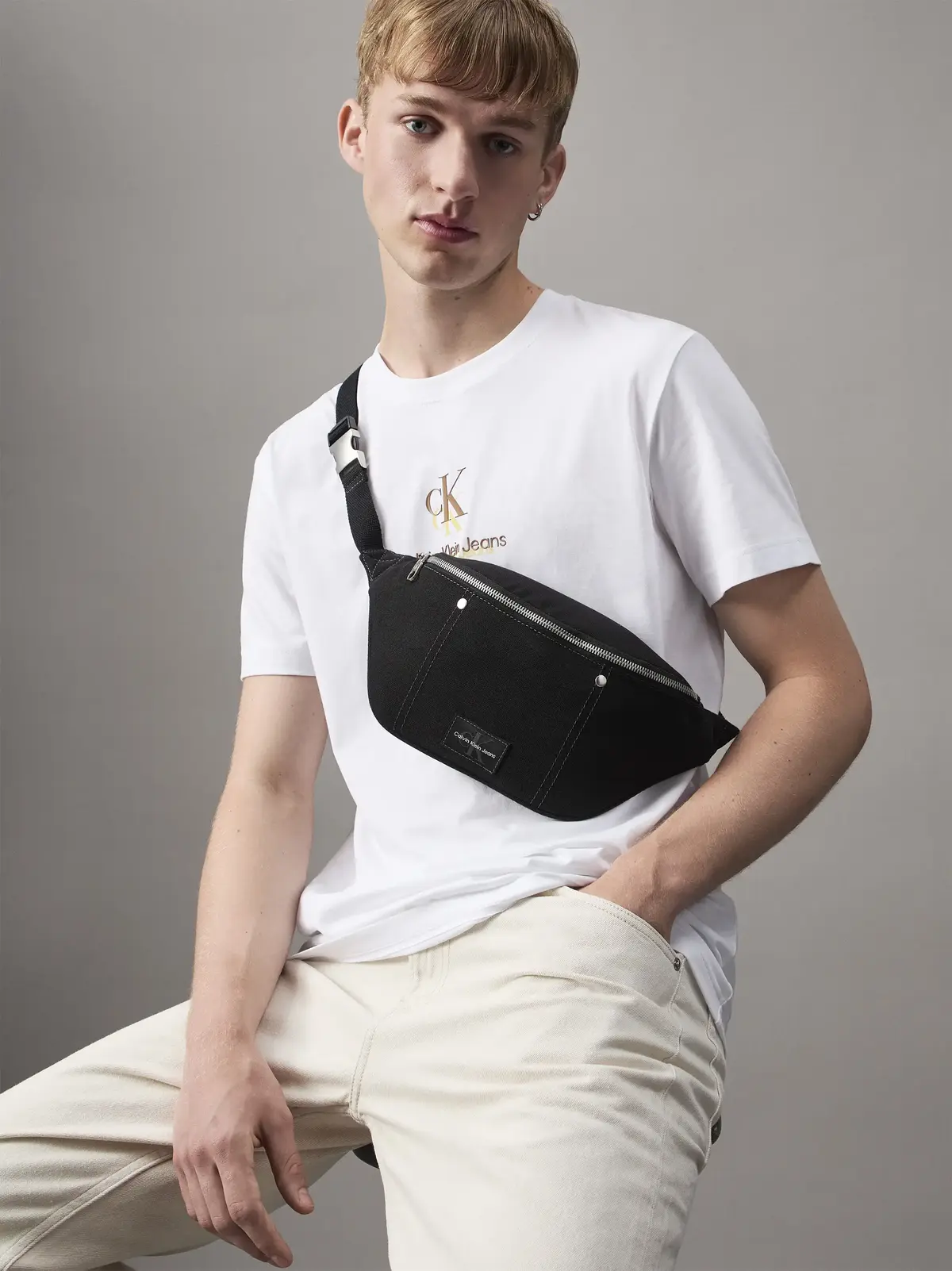 Calvin Klein Siyah Erkek Çanta & Cüzdan