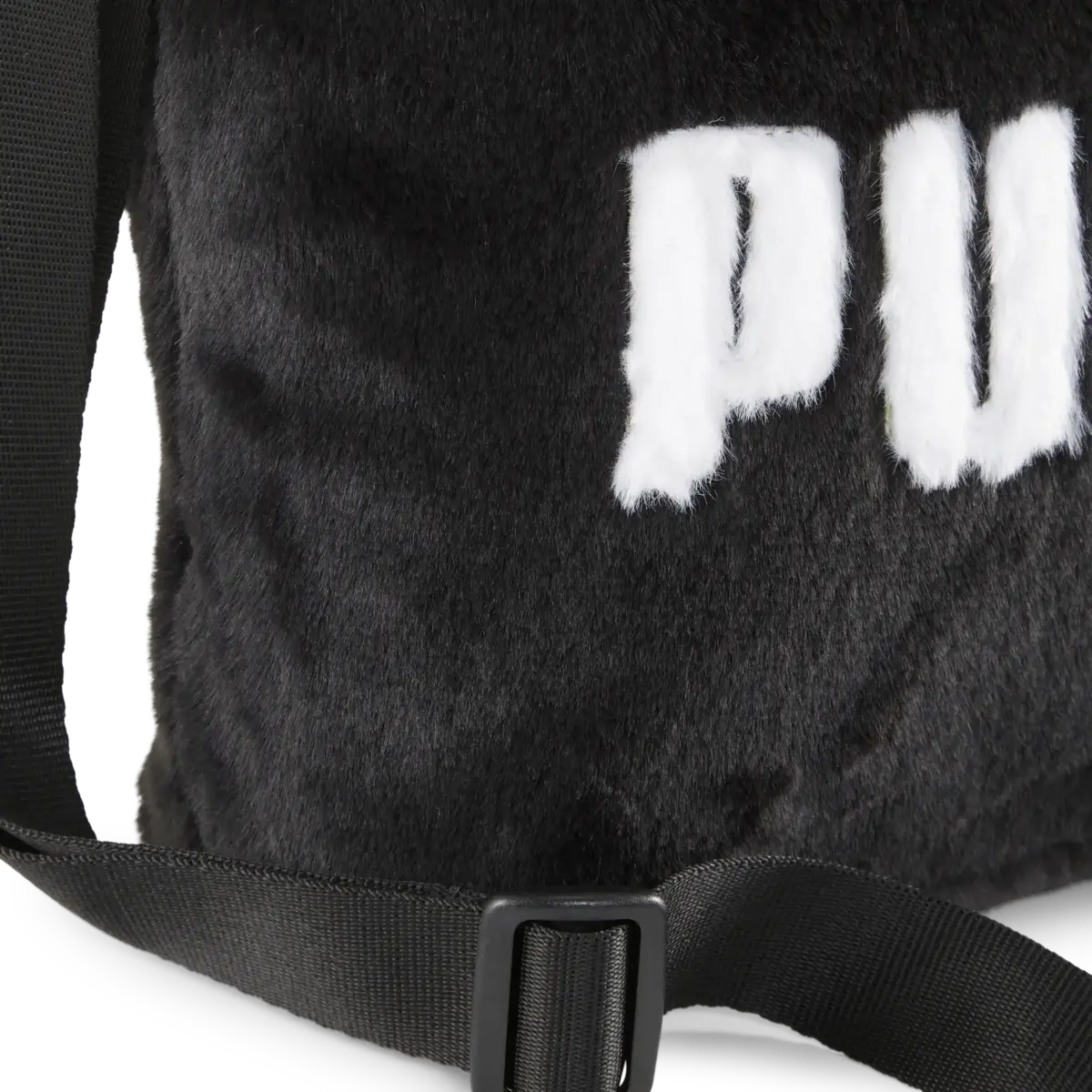 PUMA Core Fur Mini Tote Bag Kadın Siyah Omuz Çanta