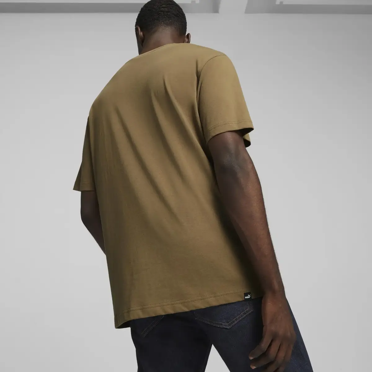 Puma OPEN ROAD Tee Kahverengi Erkek T-Shirt